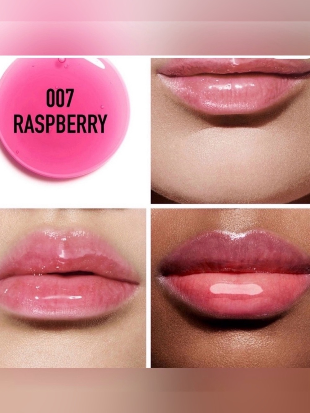 Dior Lip Glow Oil — Raspberry 007 - Picture 2 of 2